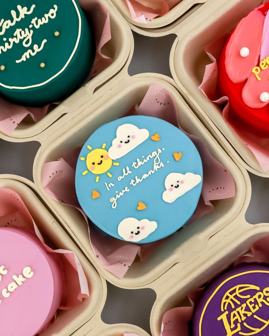 ~Monday Motivation~ Lunchbox Aegyo Cakes