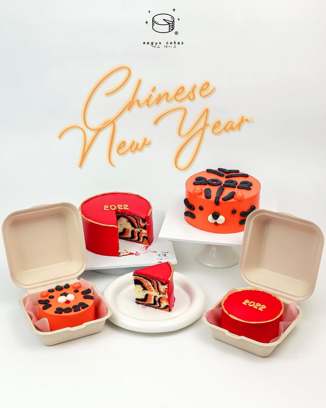~ Chinese New Year Aegyo Cakes ~