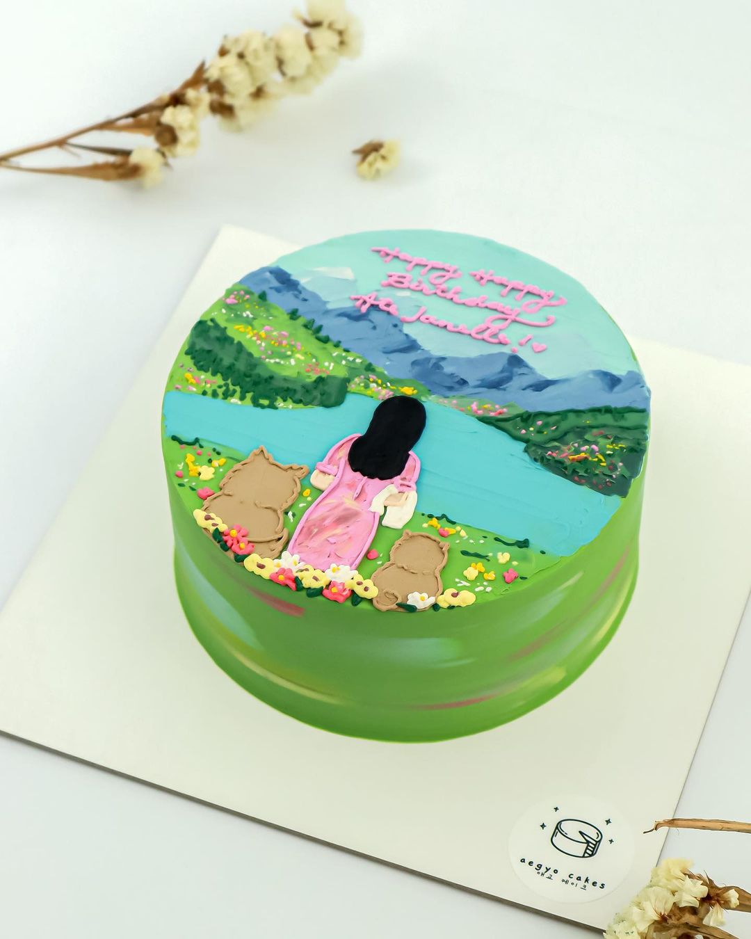 ~ Swiss Dreams Aegyo Cake ~