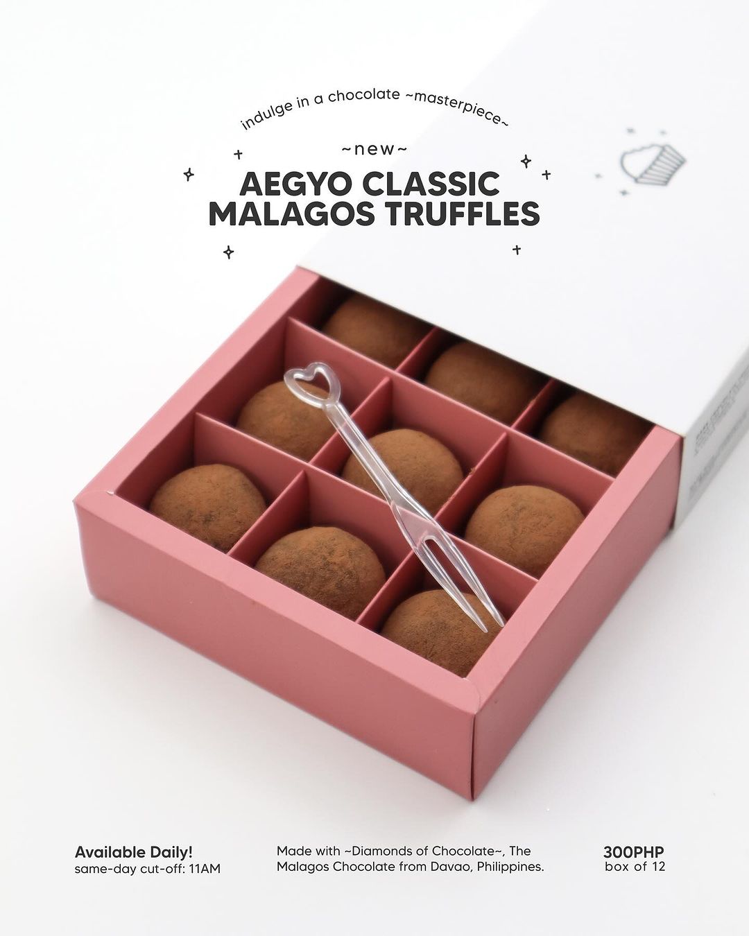 ✨Aegyo Classic Malagos Truffles✨