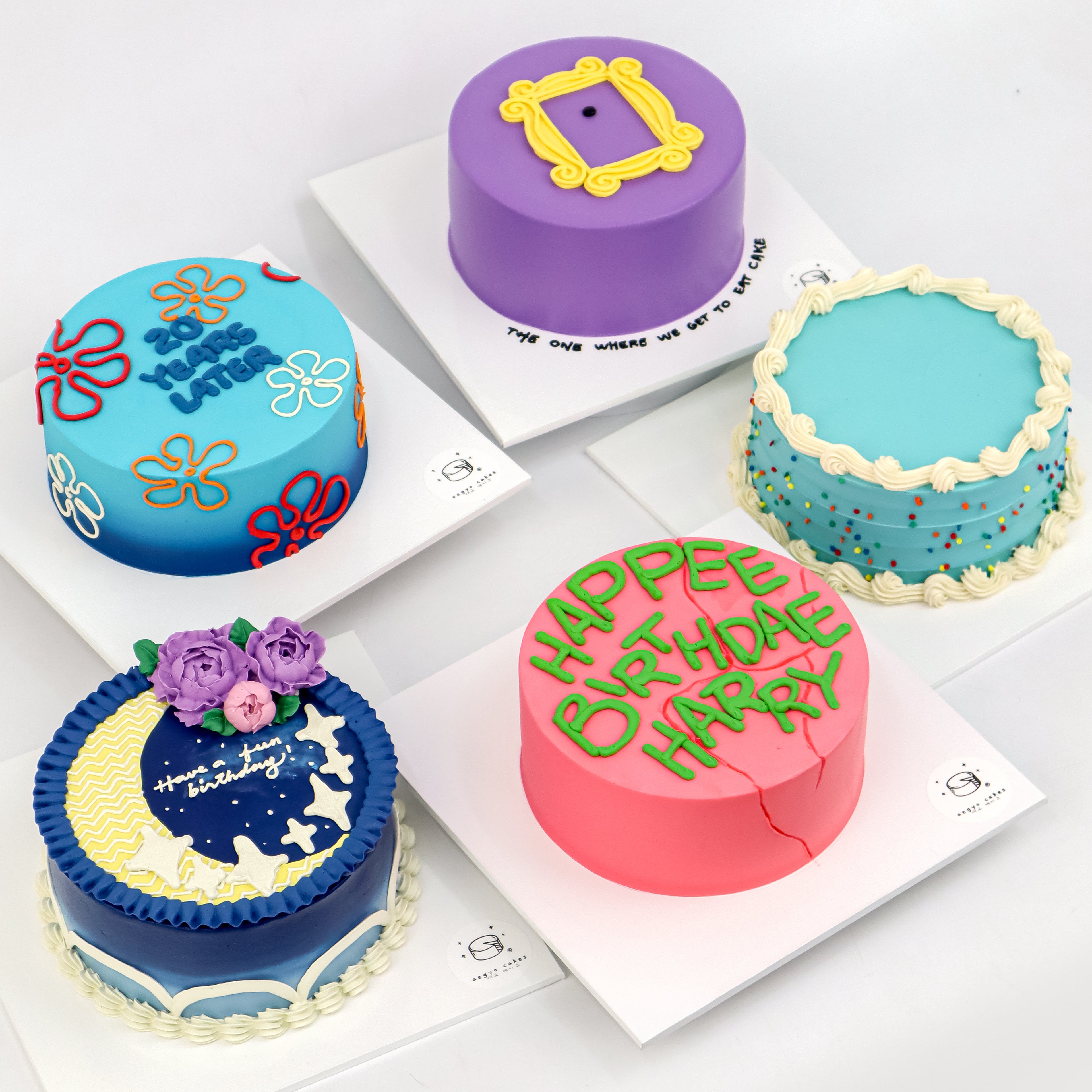 Pop Culture 6" Aegyo Cakes