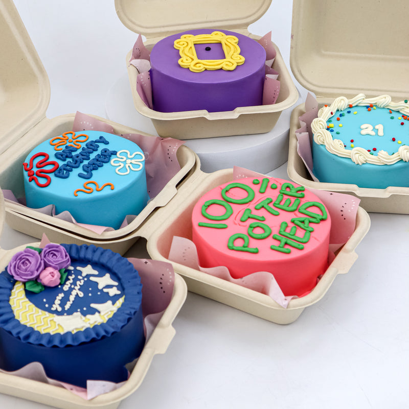 Pop Culture Lunchbox Aegyo Cakes