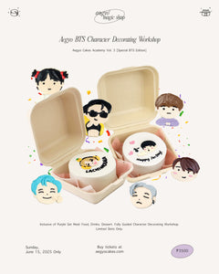 BTS FESTA: Aegyo Cakes Academy Enrollment (June 15, 11AM-2PM)