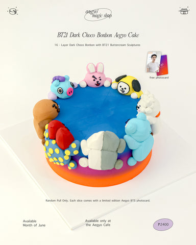 BTS FESTA 3D BT21 Aegyo Cake