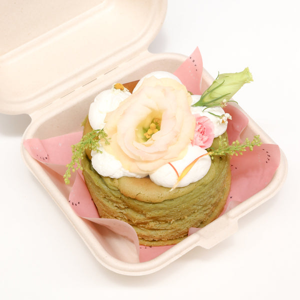 Lunchbox Dear Eomma Matcha Burnt Basque Aegyo Cheesecake
