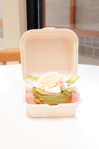 Lunchbox Dear Eomma Matcha Burnt Basque Aegyo Cheesecake