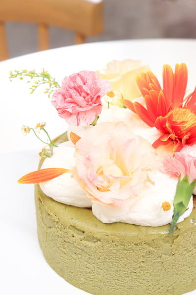 6" Dear Eomma Matcha Burnt Basque Aegyo Cheesecake