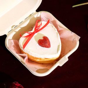 Lunchbox Original Burnt Basque Valentine Aegyo Cheesecake