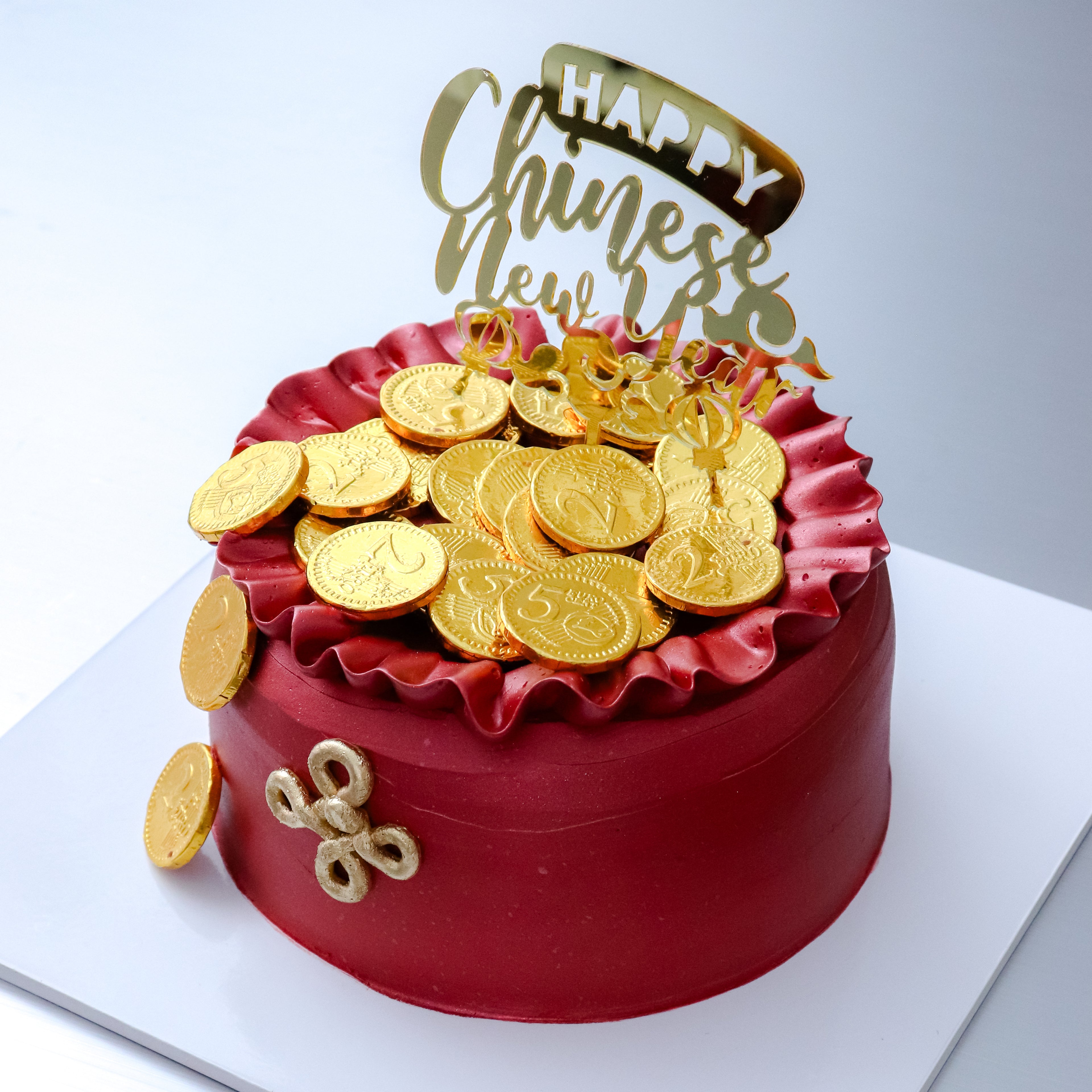 6" Prosperity CNY Aegyo Cake