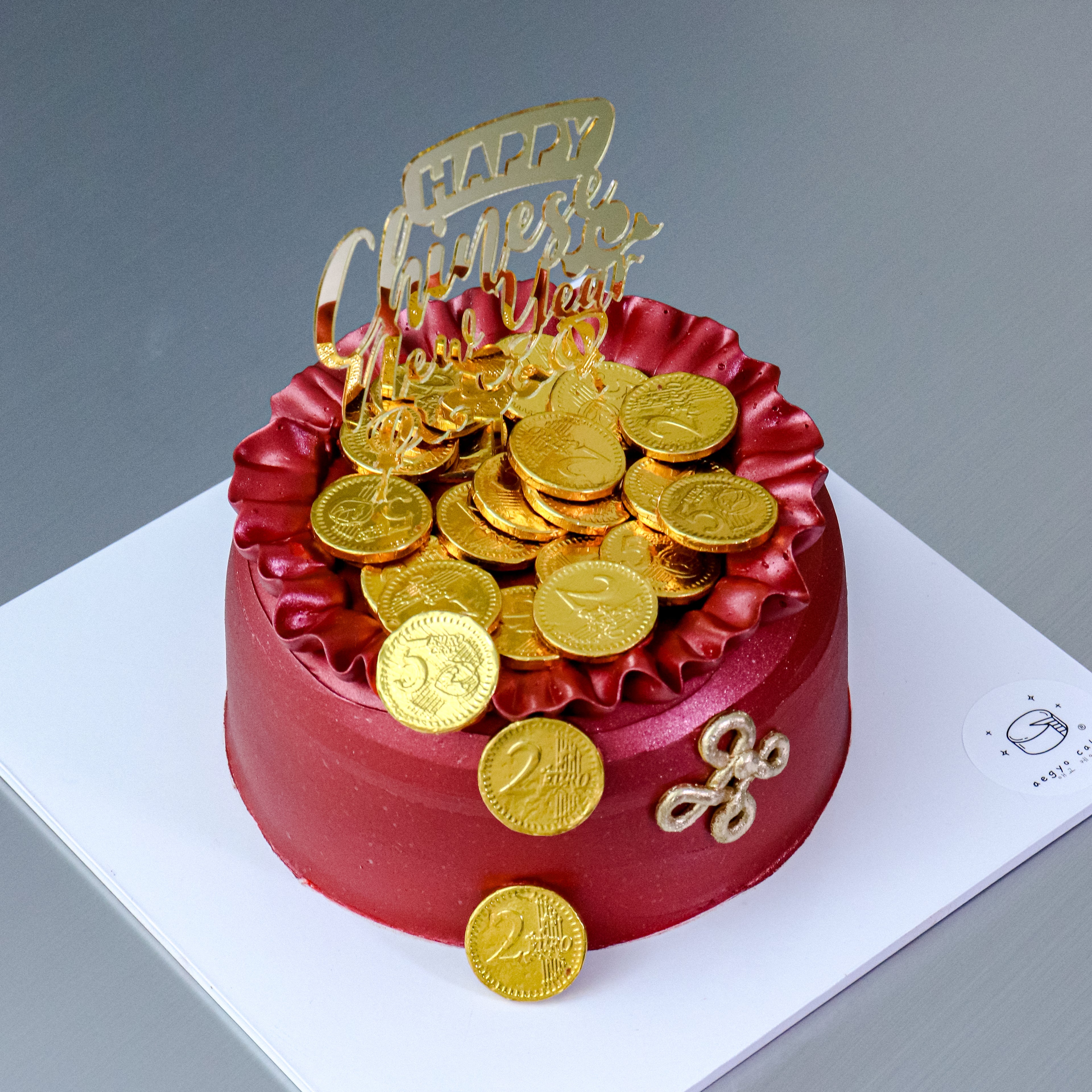 6" Prosperity CNY Aegyo Cake