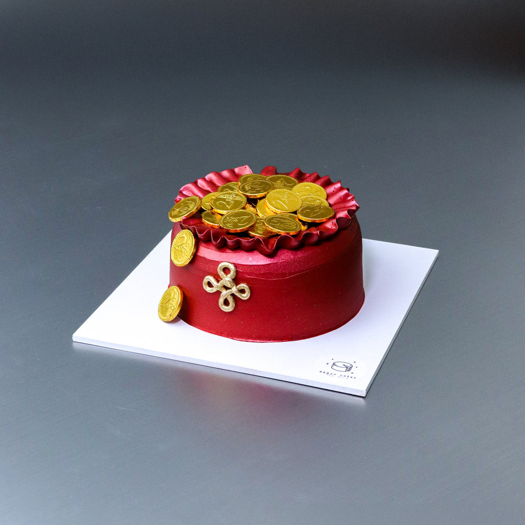 6" Prosperity CNY Aegyo Cake
