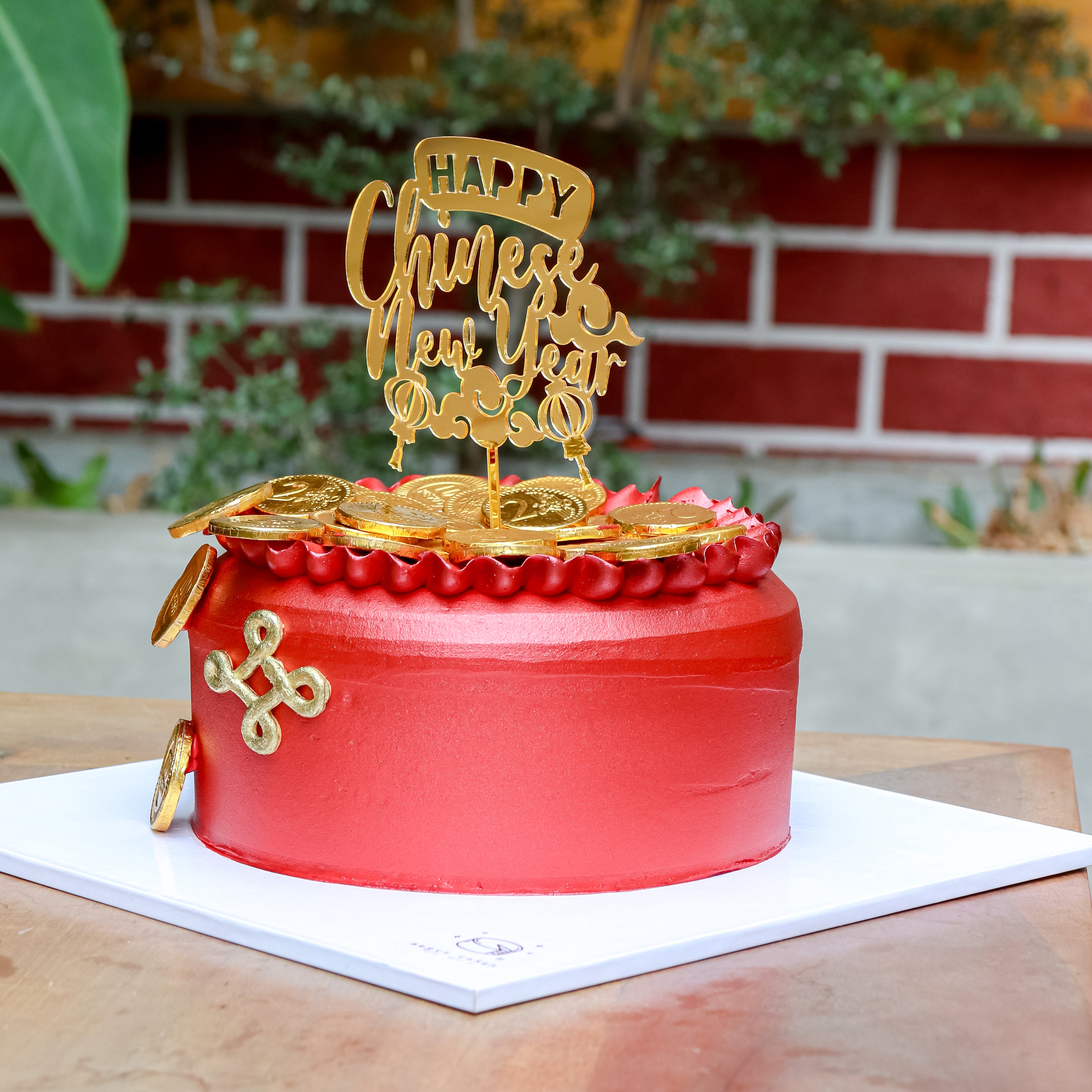 6" Prosperity CNY Aegyo Cake