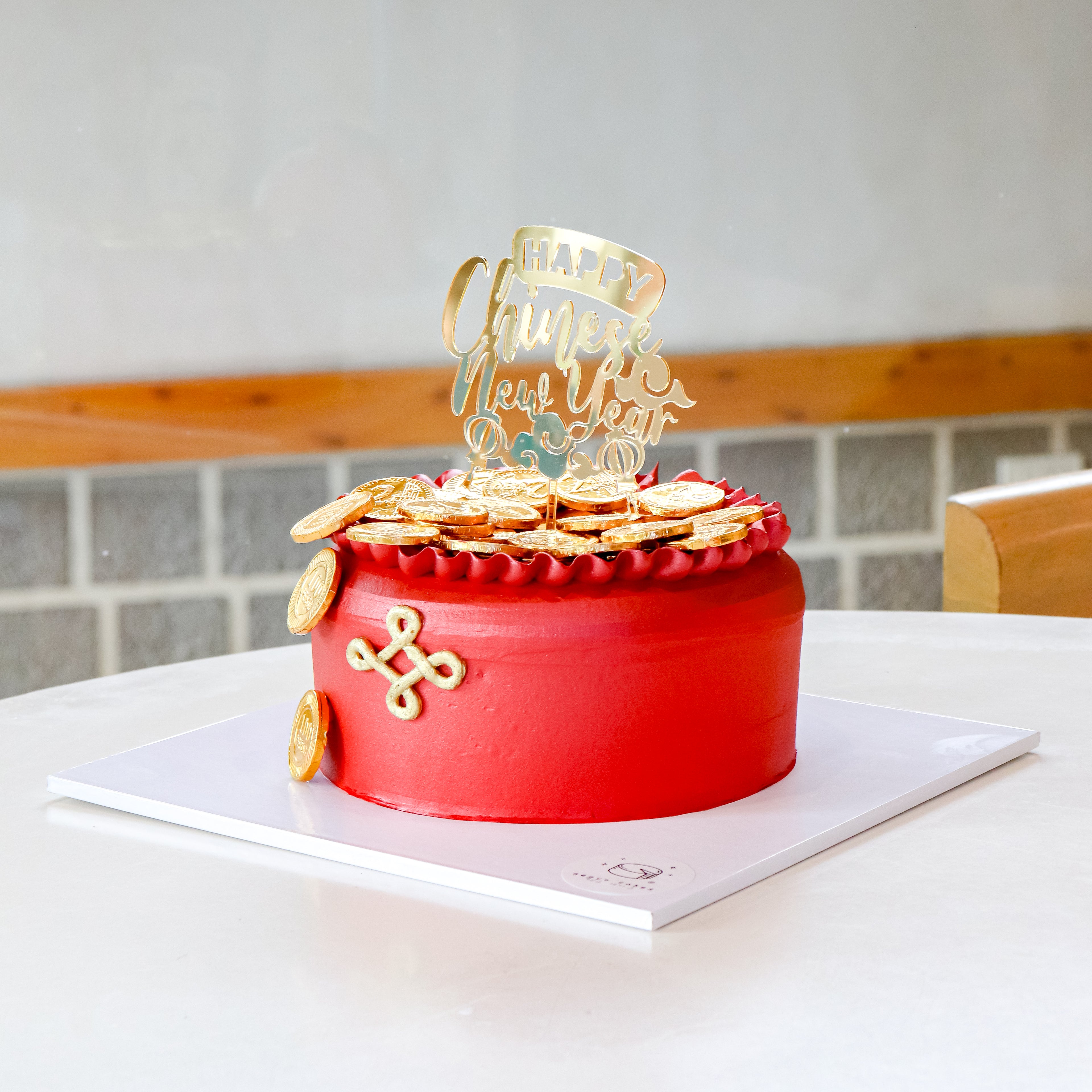 6" Prosperity CNY Aegyo Cake