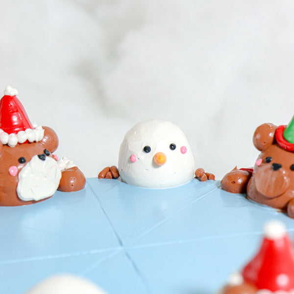 6" Santa's Choco Bonbon Aegyo Cake