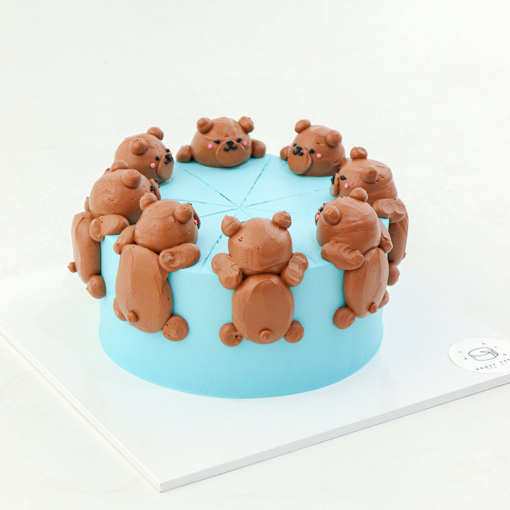 6" Dark Choco Bonbon Daily Aegyo Cake (Original)
