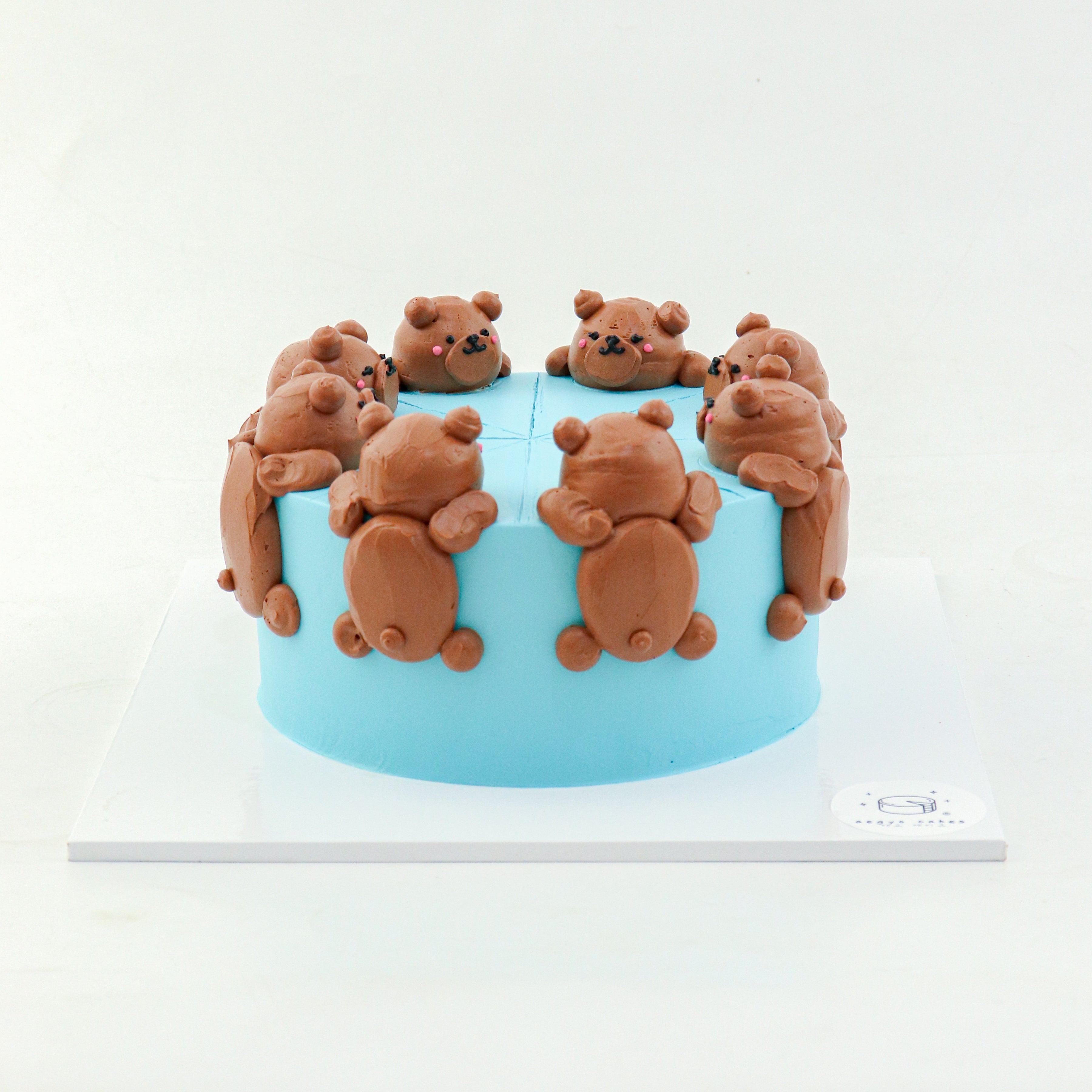 6" Dark Choco Bonbon Daily Aegyo Cake (Original)