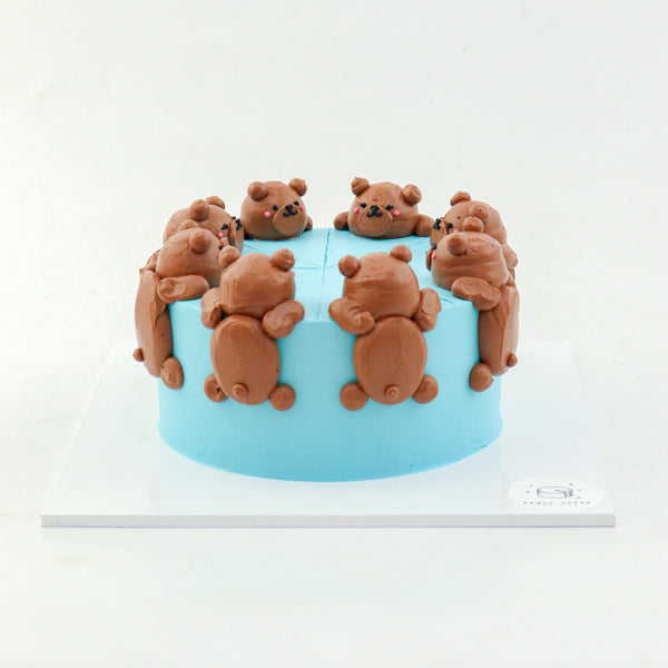 6" Dark Choco Bonbon Daily Aegyo Cake (Original)