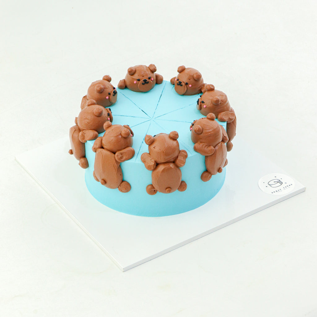 6" Dark Choco Bonbon Daily Aegyo Cake (Original)
