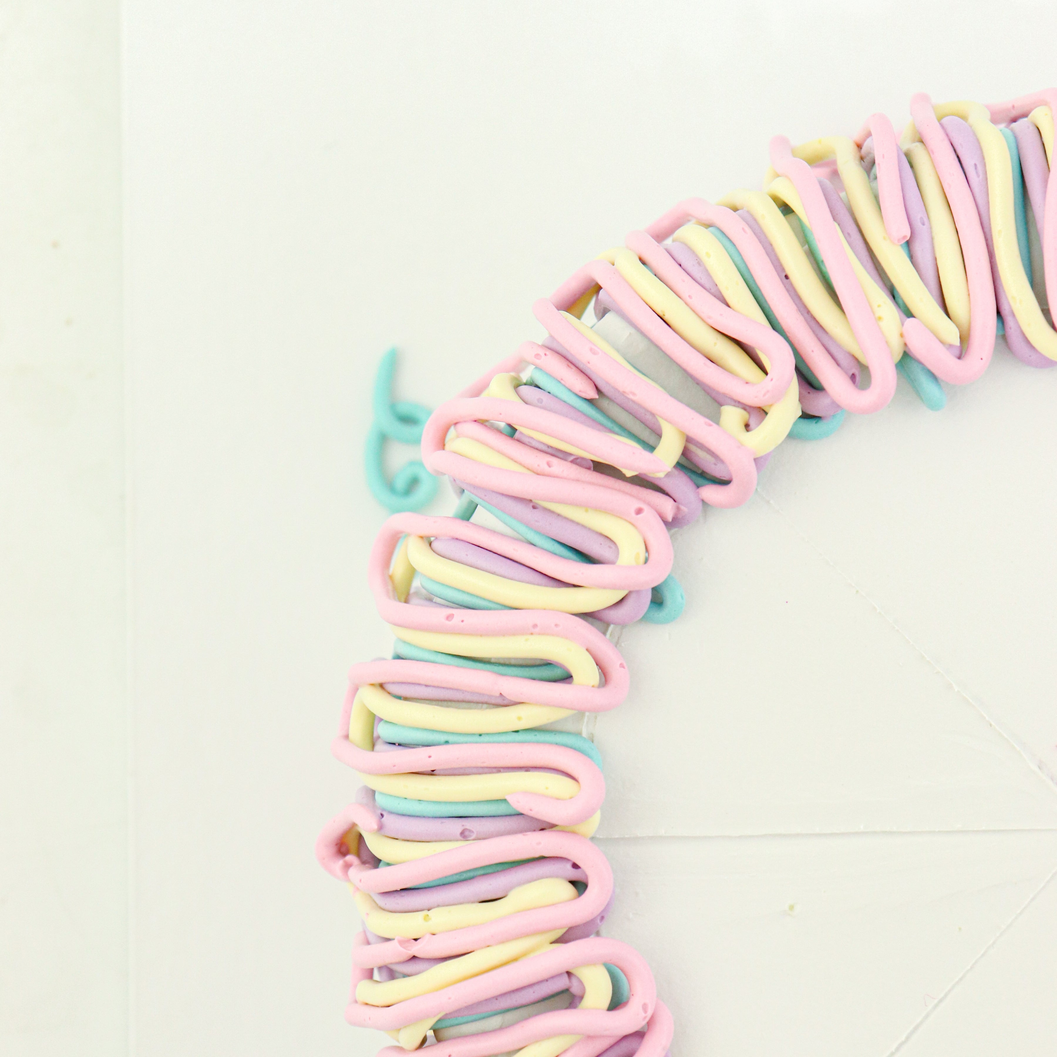 6" Daily Rainbow Velvet with Cream Cheese Frosting Aegyo Cake (Original)