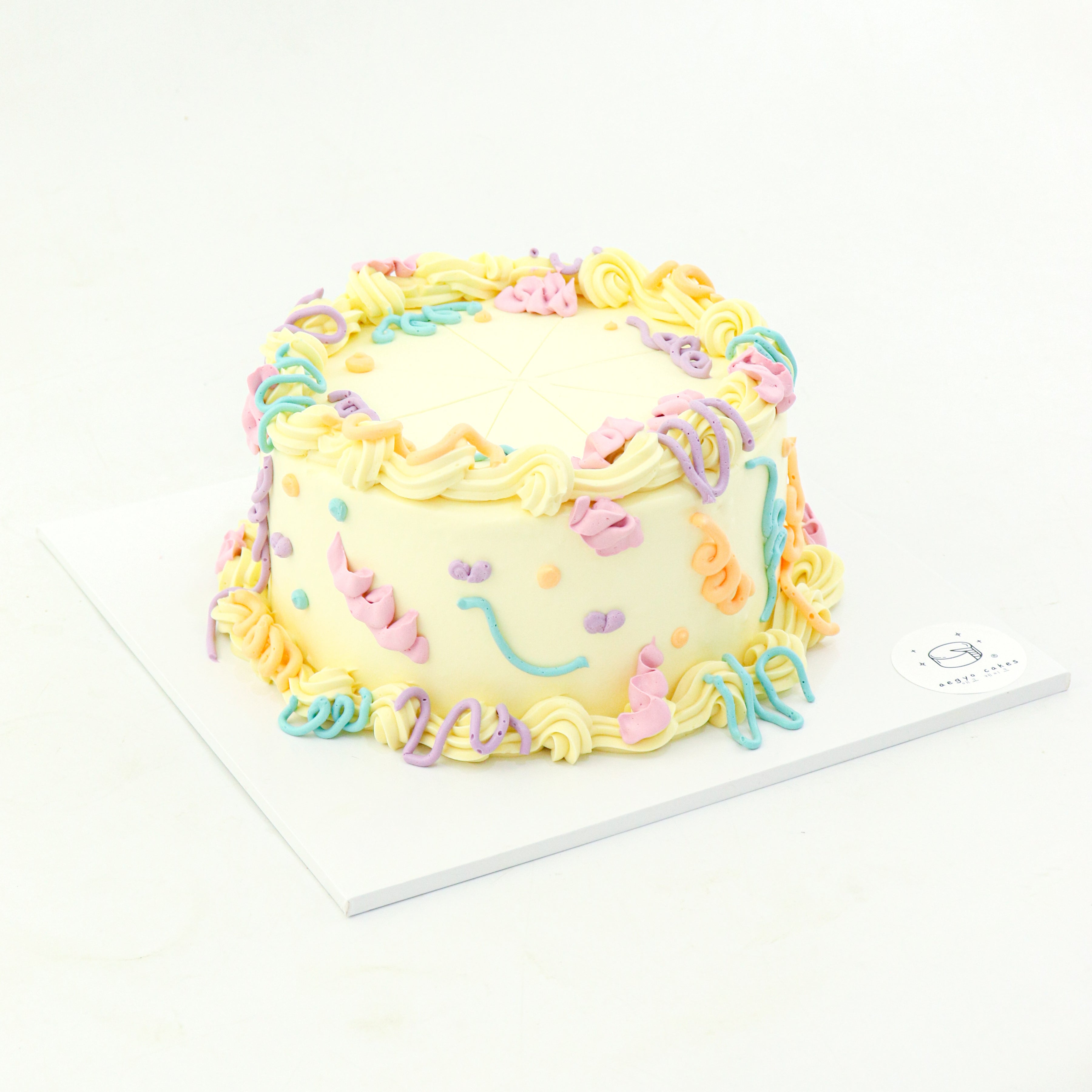 6" Daily Mango Biscoff Aegyo Cake (Original)