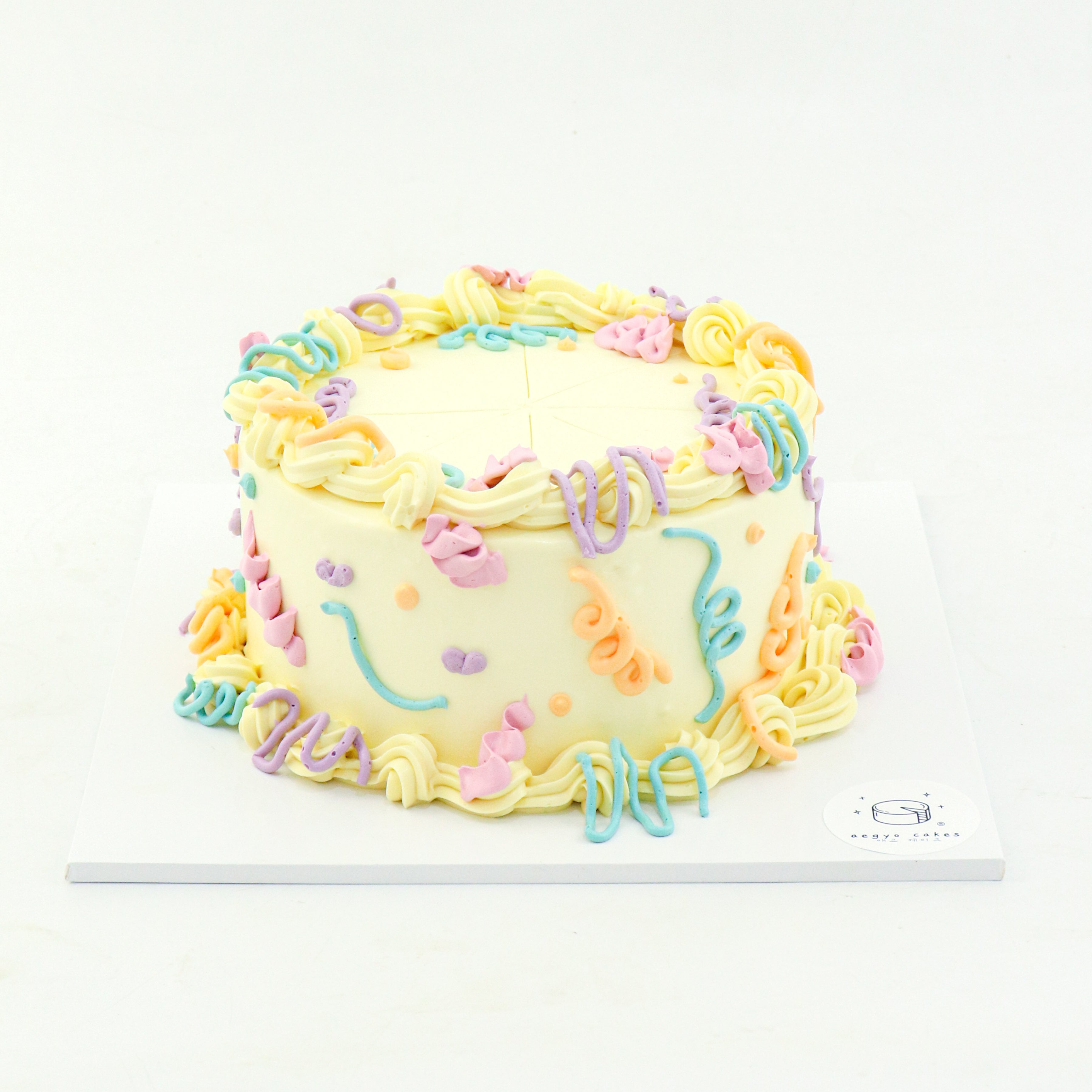 6" Daily Mango Biscoff Aegyo Cake (Original)