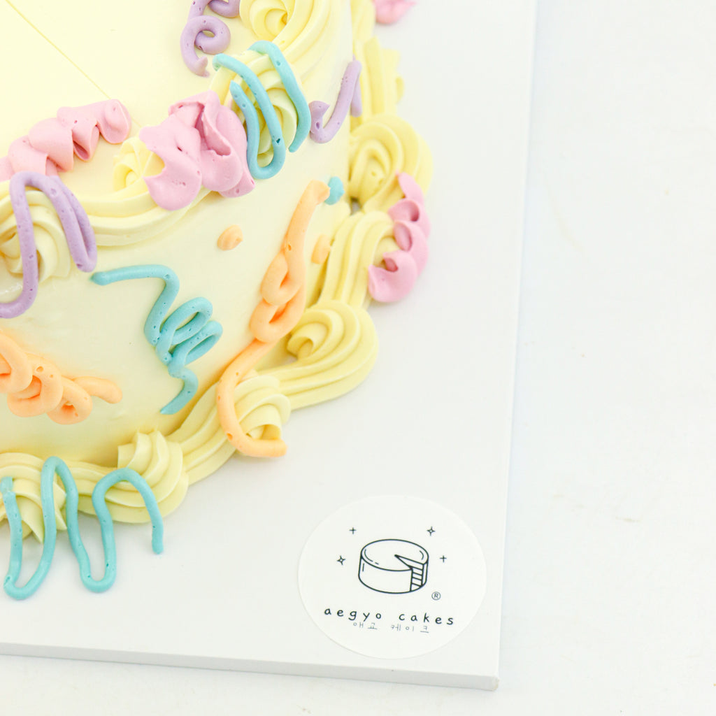 6" Daily Mango Biscoff Aegyo Cake (Original)