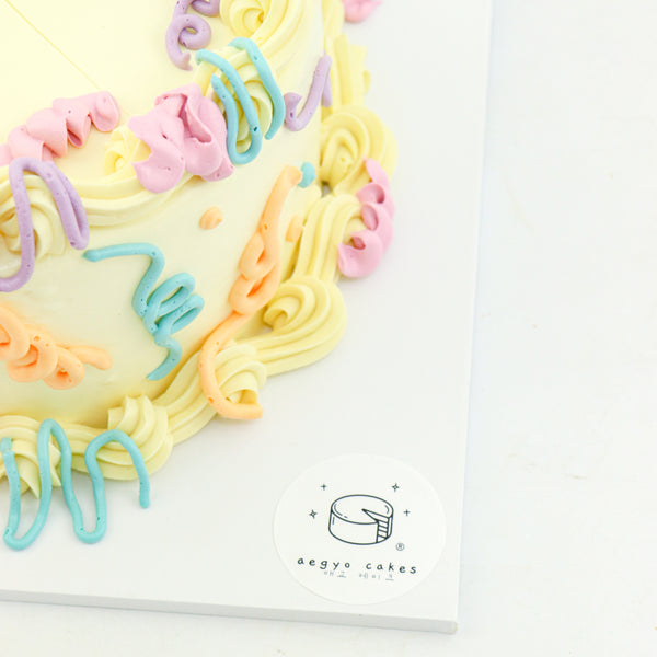 6" Daily Mango Biscoff Aegyo Cake (Original)