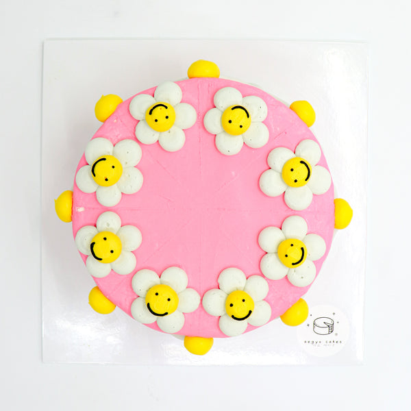 6" Daily Strawberry Biscoff Aegyo Cake (Original)