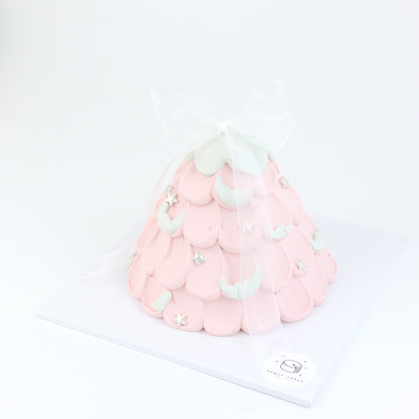 6" Pink Lemon Strawberry Christmas Tree (Winter Edition)