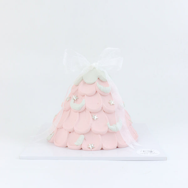 6" Pink Lemon Strawberry Christmas Tree (Winter Edition)