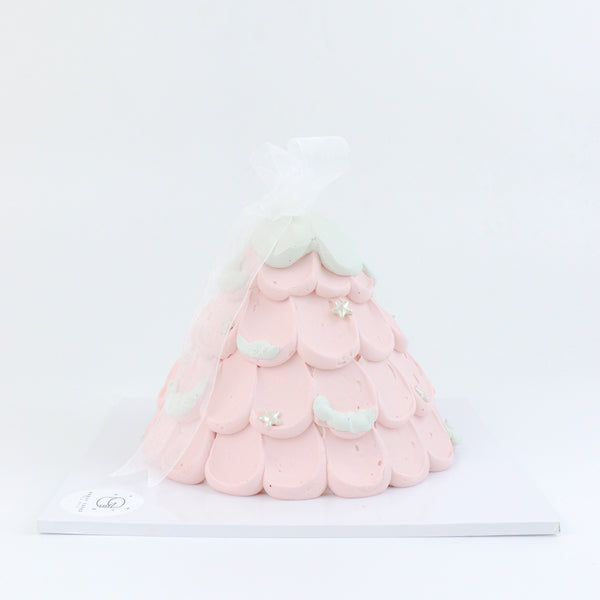 6" Pink Lemon Strawberry Christmas Tree (Winter Edition)