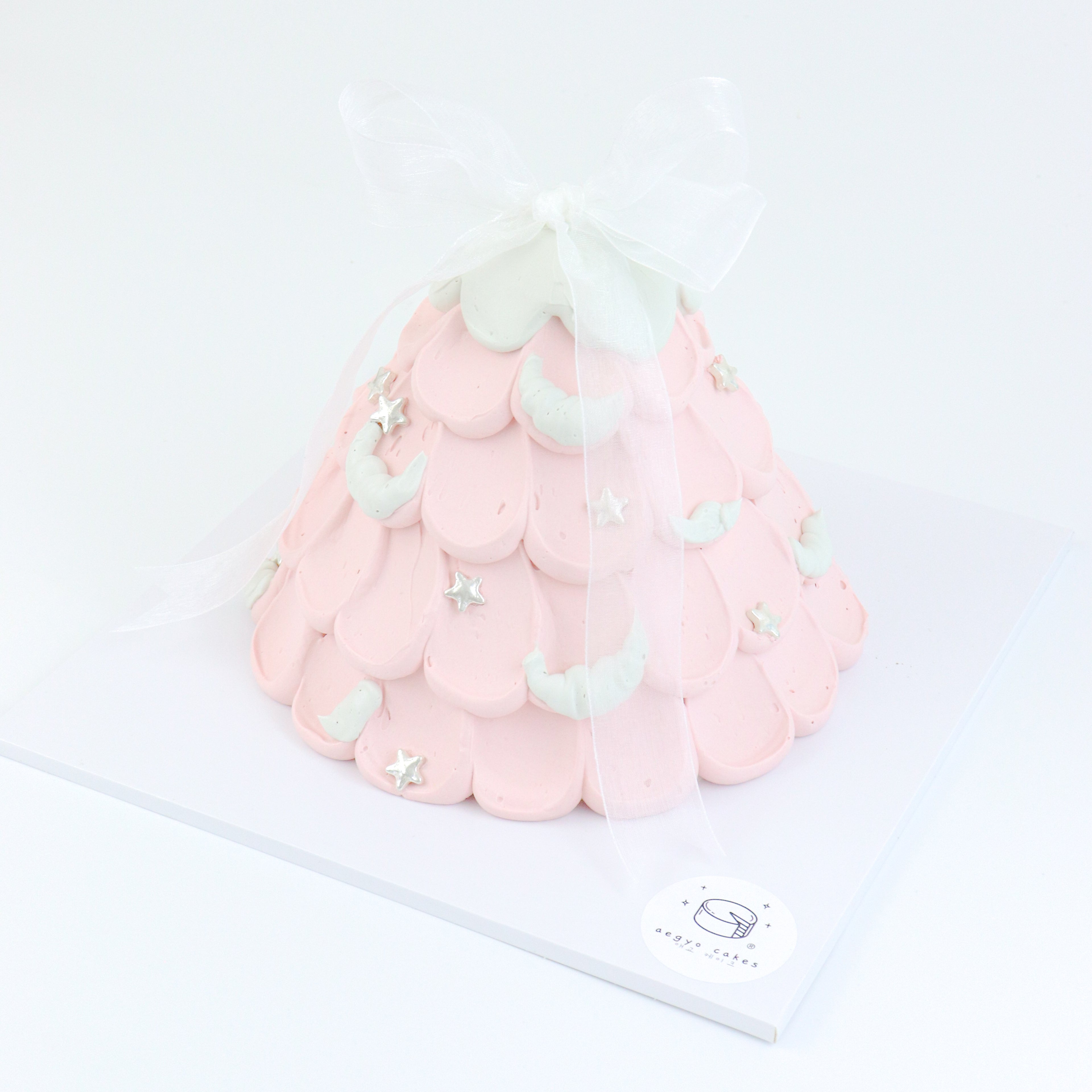 6" Pink Lemon Strawberry Christmas Tree (Winter Edition)