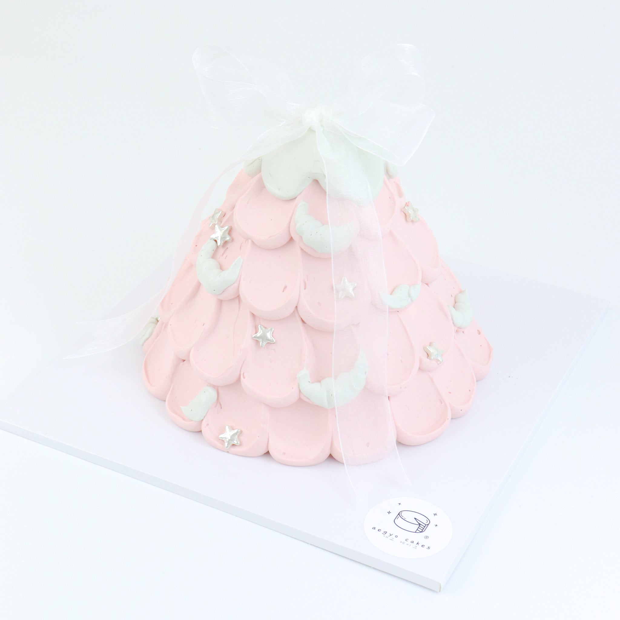 6" Pink Lemon Strawberry Christmas Tree (Winter Edition)