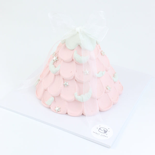 6" Pink Lemon Strawberry Christmas Tree (Winter Edition)