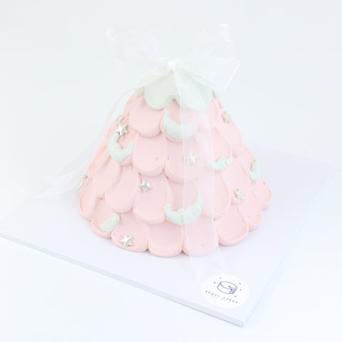 6" Pink Lemon Strawberry Christmas Tree (Winter Edition)