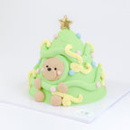 6" Bonbon the Bear Christmas Tree (Winter Edition)