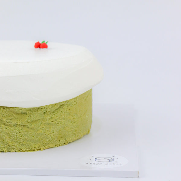6" Matcha Burnt Basque Aegyo Cheesecake (Winter Edition)