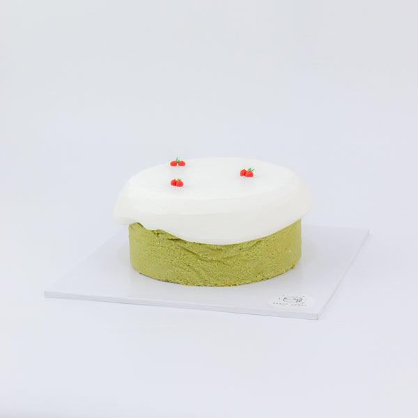 6" Matcha Burnt Basque Aegyo Cheesecake (Winter Edition)