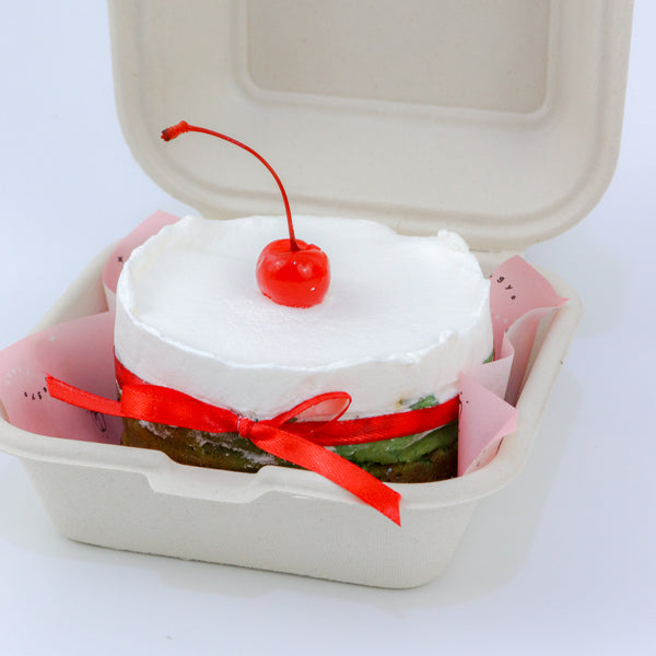 Lunchbox Matcha Burnt Basque Aegyo Cheesecake (Winter Edition)