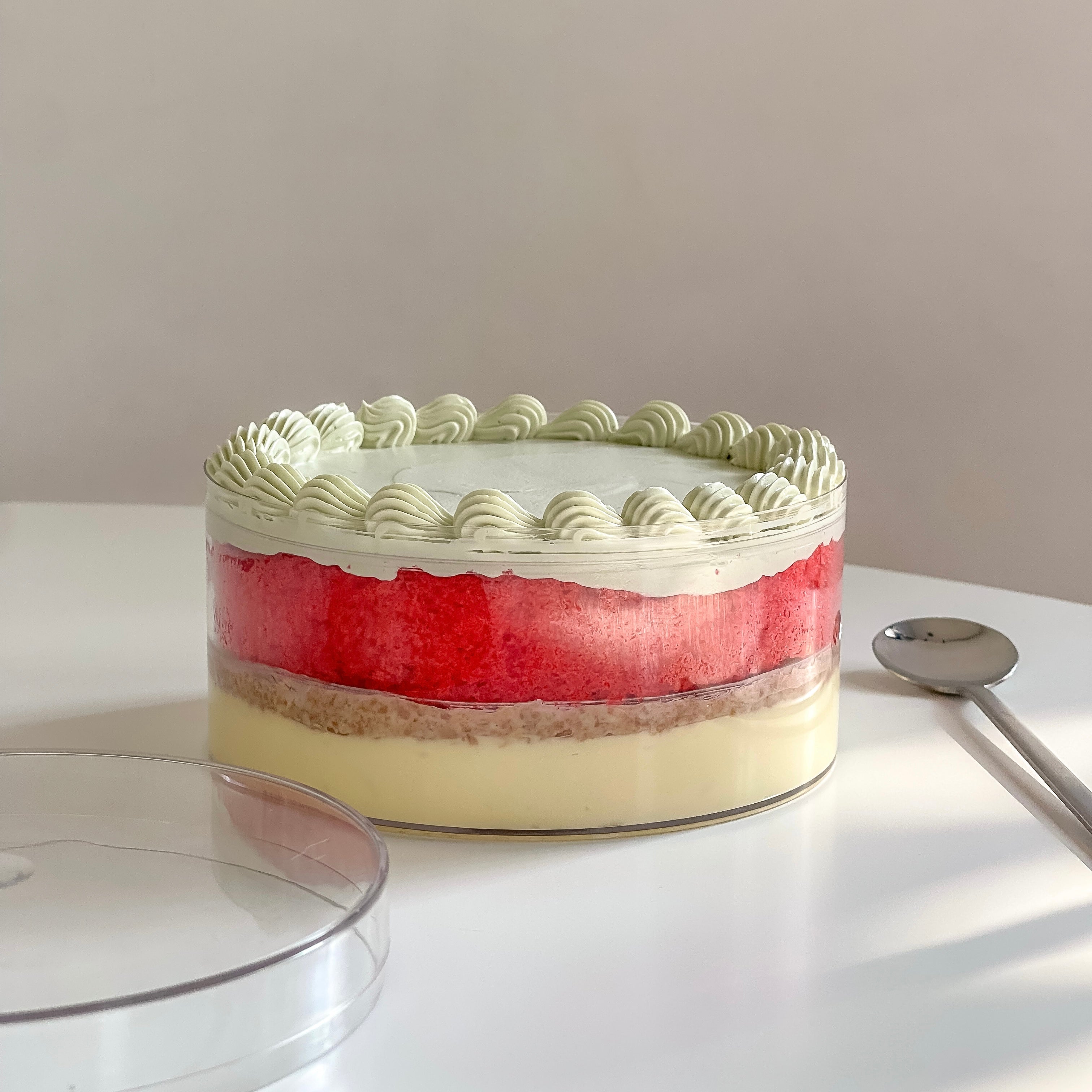 Red Velvet Cream Cheese Cloud Aegyo Cake