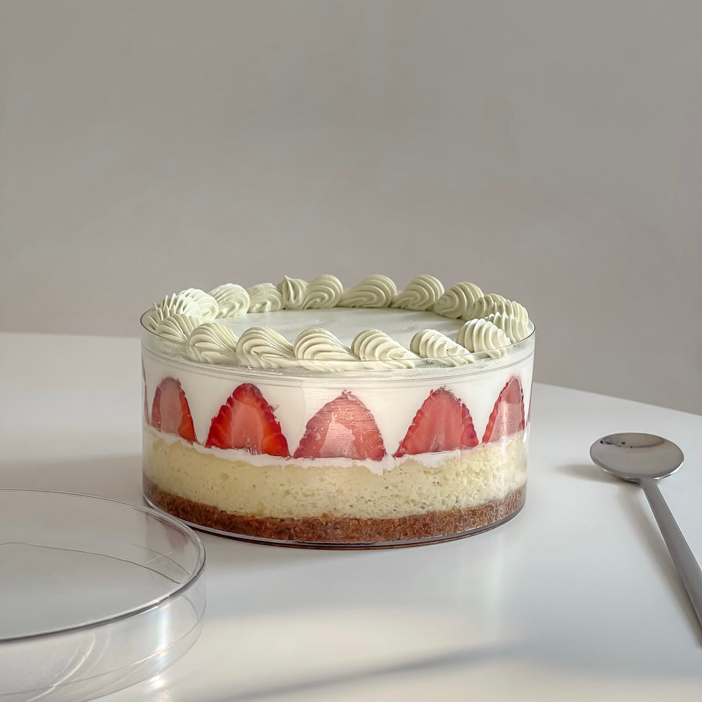 Strawberry Cloud Aegyo Cake
