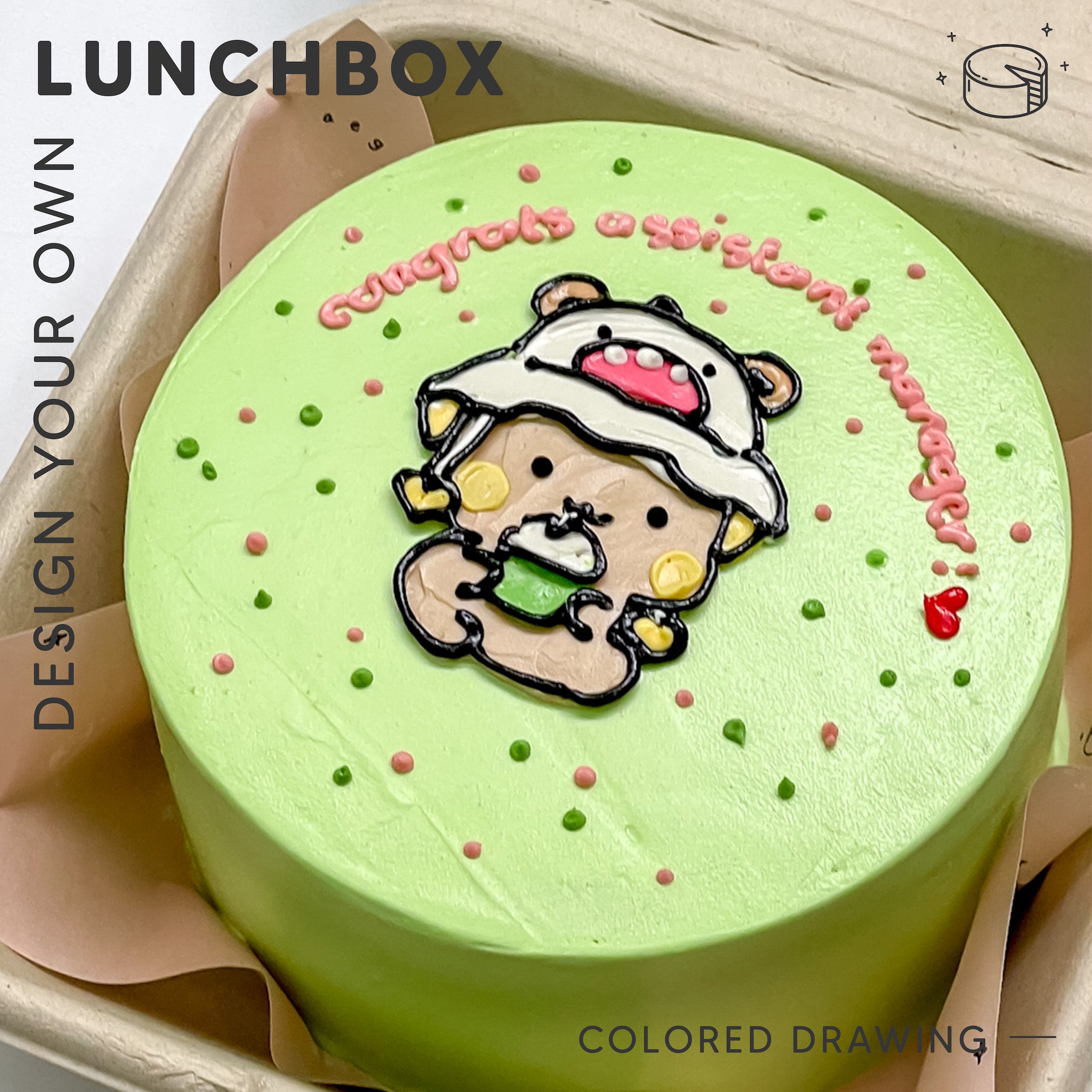 Lunchbox Design Your Own Aegyo Cakes