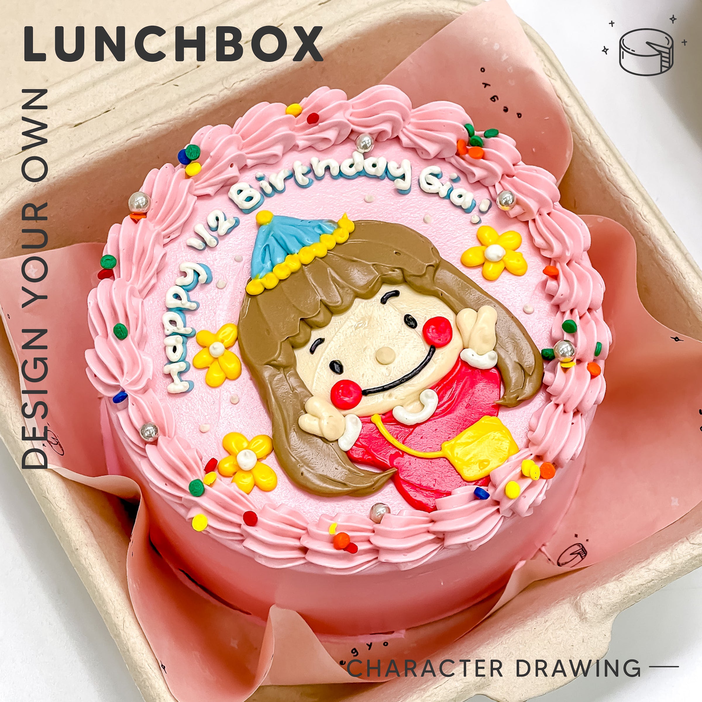 Lunchbox Design Your Own Aegyo Cakes