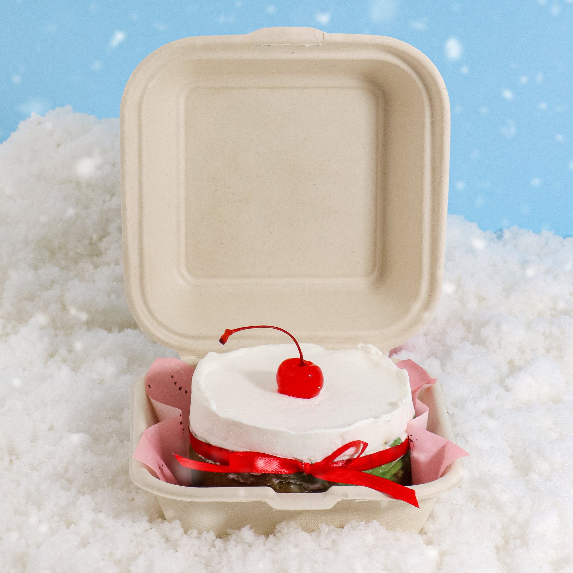 Lunchbox Matcha Burnt Basque Aegyo Cheesecake (Winter Edition)