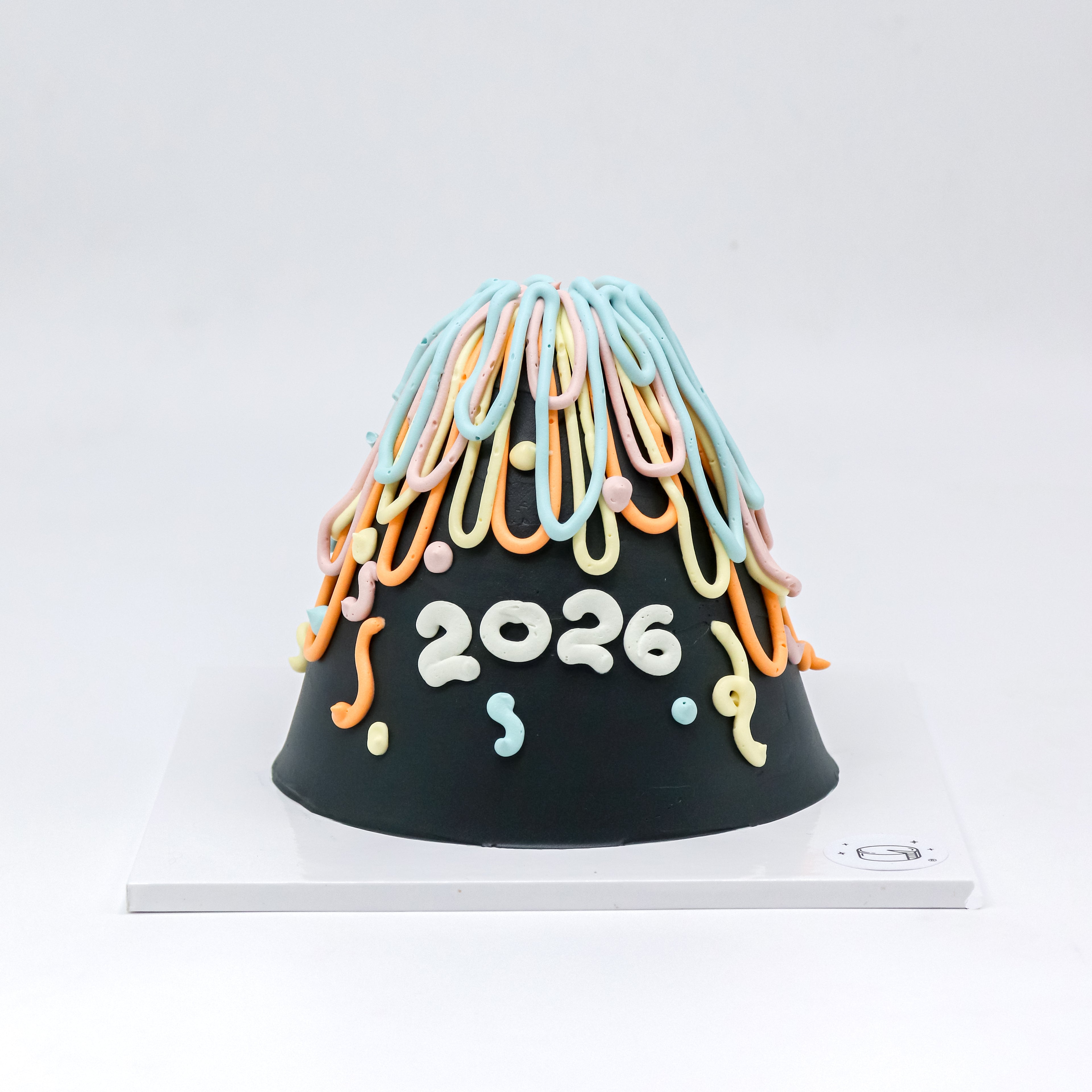 New Year's Fireworks Mini Aegyo Cake (NYE)