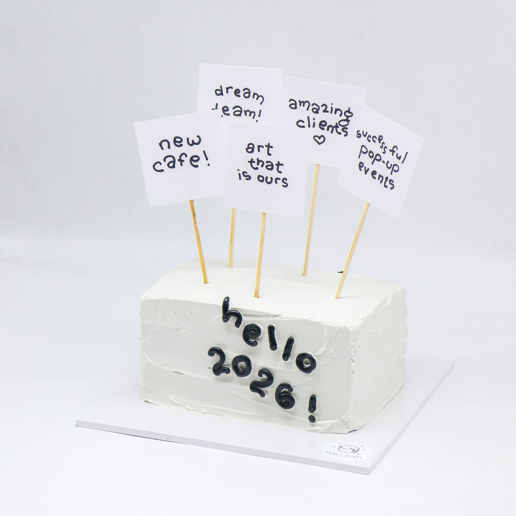 New Year's Achievement Aegyo Cake (NYE)