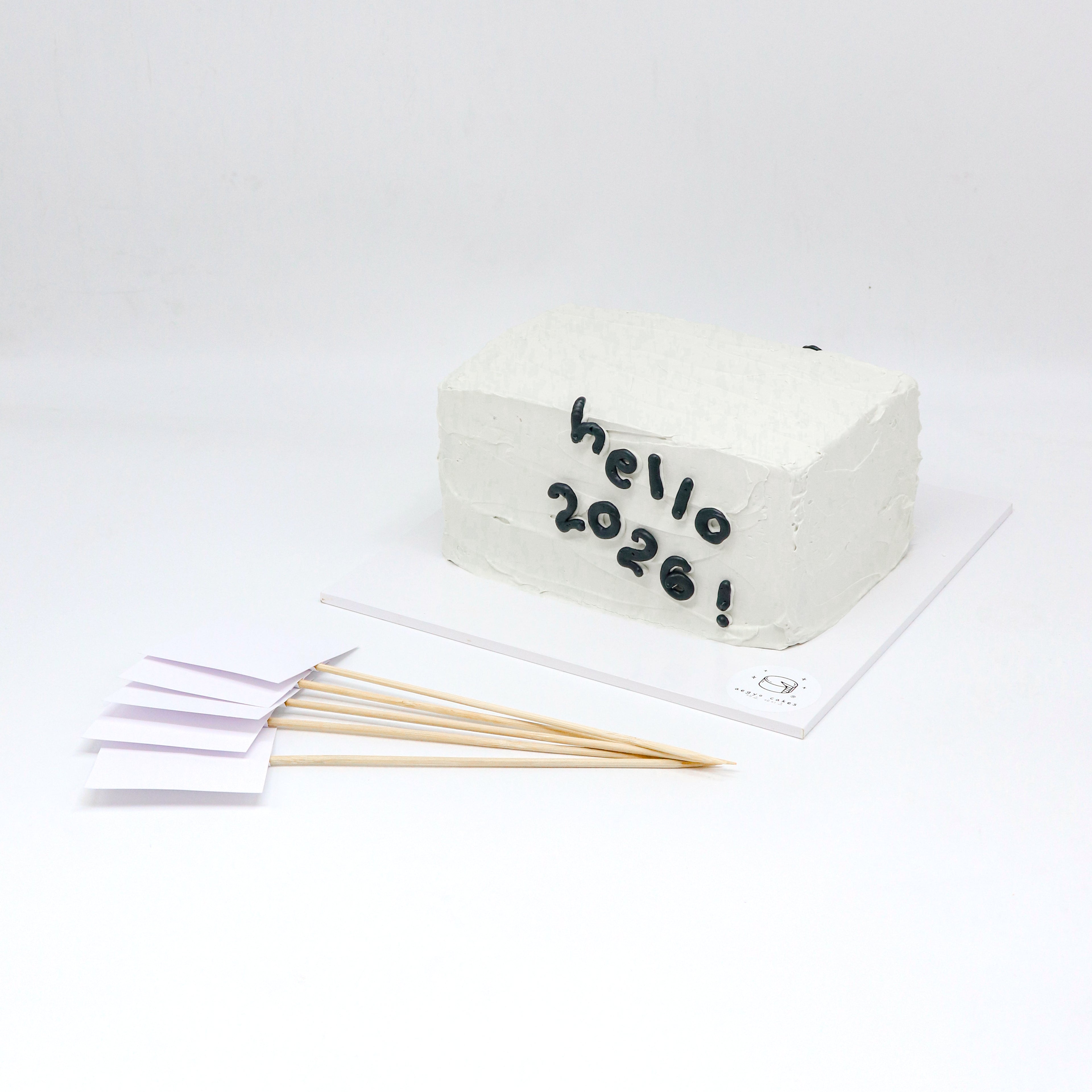 New Year's Achievement Aegyo Cake (NYE)