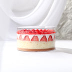 Strawberry Cloud Valentine Aegyo Cake