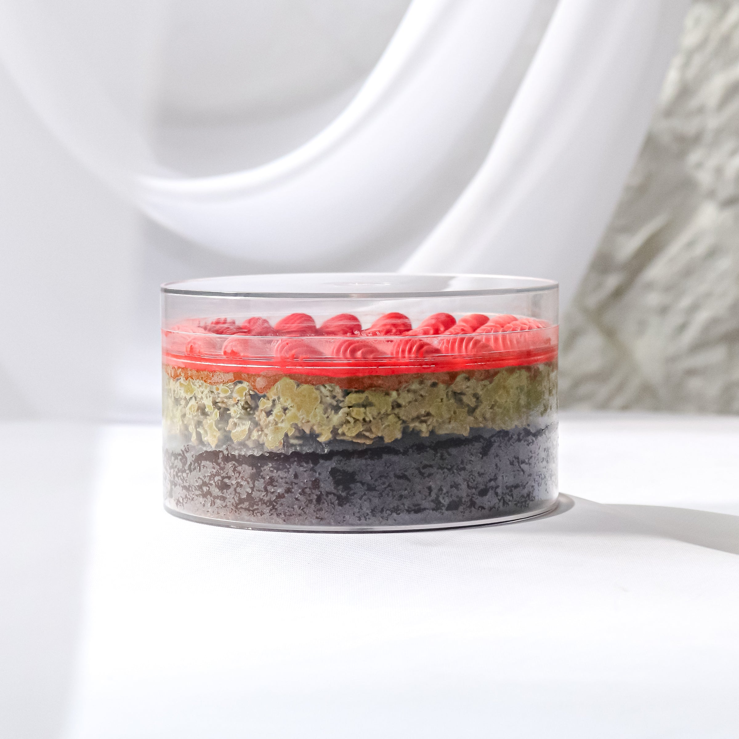 Pistachio Malagos Cloud Valentine Aegyo Cake