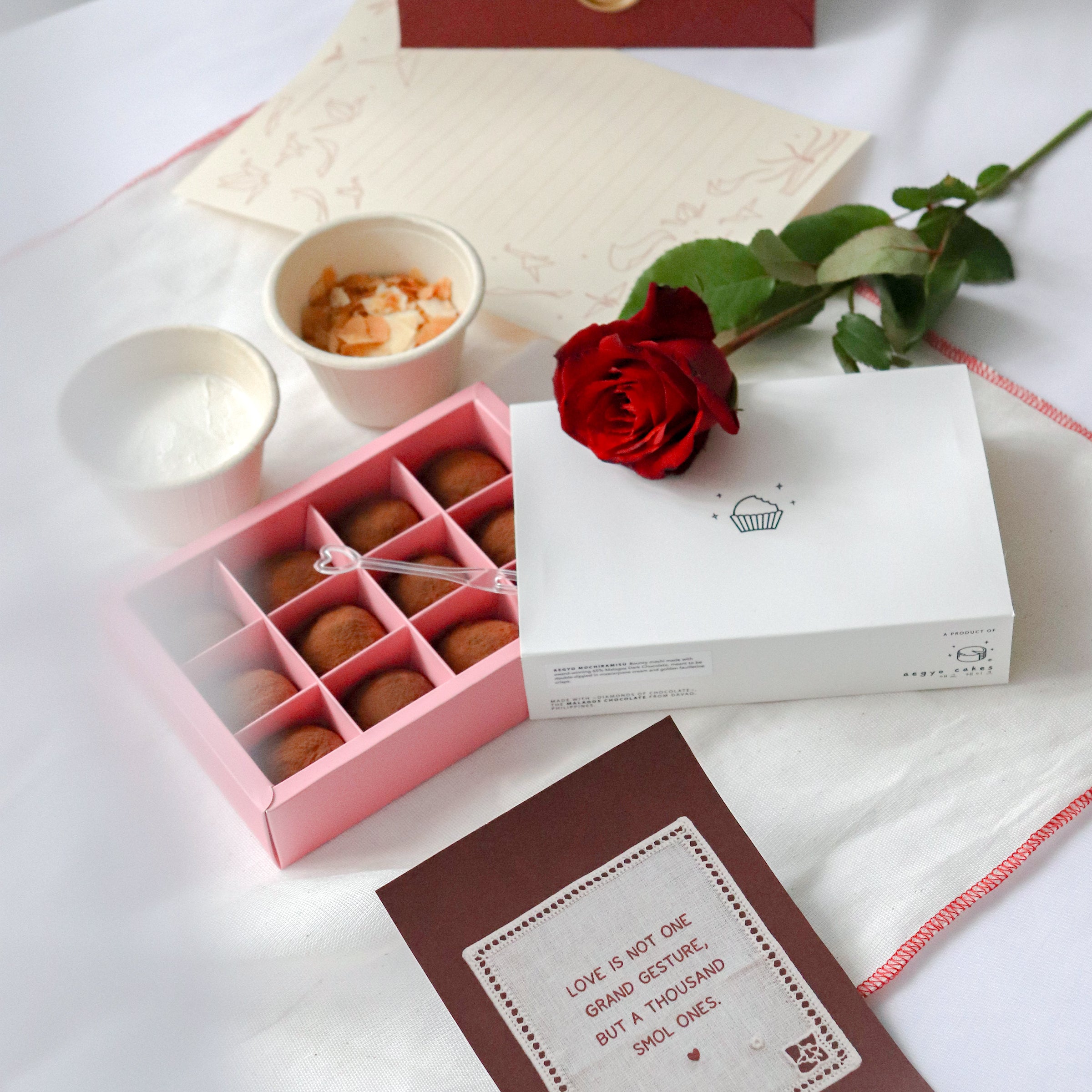 Malagos Aegyo Valentine Mochiramisu